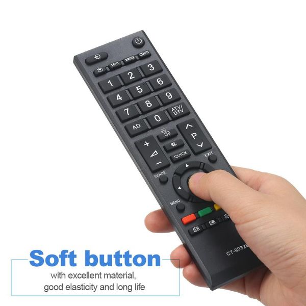 remote controlers smart control universal ir wireless controller replacement for ct-90236 tv toshiba ct-90380 ct-90336 ct-90351
remote controlers smart control universal ir wireless controller replacement for ct-90236 tv toshiba ct-90380 ct-90336 ct-90351