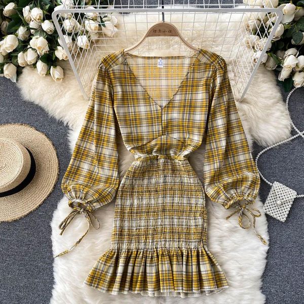 casual dresses uulutonica autumn women elegant fashion trumpet / mermaid plaid full belt above knee, mini puff sleeve empire dress, Black;gray
casual dresses uulutonica autumn women elegant fashion trumpet / mermaid plaid full belt above knee, mini puff sleeve empire dress, Black;gray