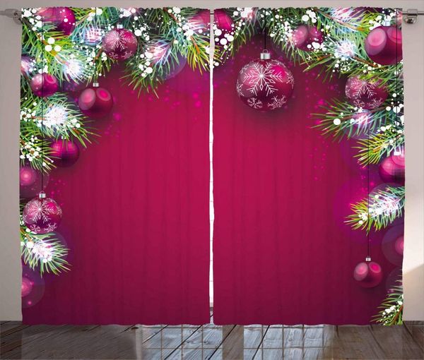curtain & drapes christmas curtains traditional composition with fir branches vivid balls snowflakes living room bedroom window magenta
curtain & drapes christmas curtains traditional composition with fir branches vivid balls snowflakes living room bedroom window magenta