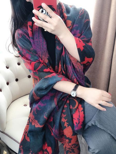 rainforest beauty luxury 100% cashmere scarf female autumn winter korean wild high-end ring long shawl 200 cm scarves, Blue;gray
rainforest beauty luxury 100% cashmere scarf female autumn winter korean wild high-end ring long shawl 200 cm scarves, Blue;gray