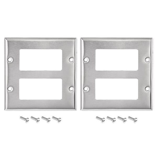smart home control uxcell 2 gang classic decorative wall plate switch cover for light 2pcs
smart home control uxcell 2 gang classic decorative wall plate switch cover for light 2pcs