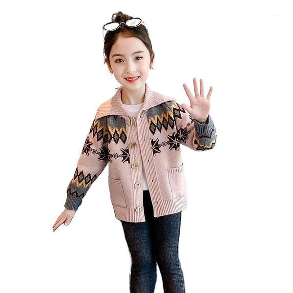pullover yourseason children girls cardigan sweater korean kids geometric knit sweaters coat spring fall teen turn down collar, Blue
pullover yourseason children girls cardigan sweater korean kids geometric knit sweaters coat spring fall teen turn down collar, Blue