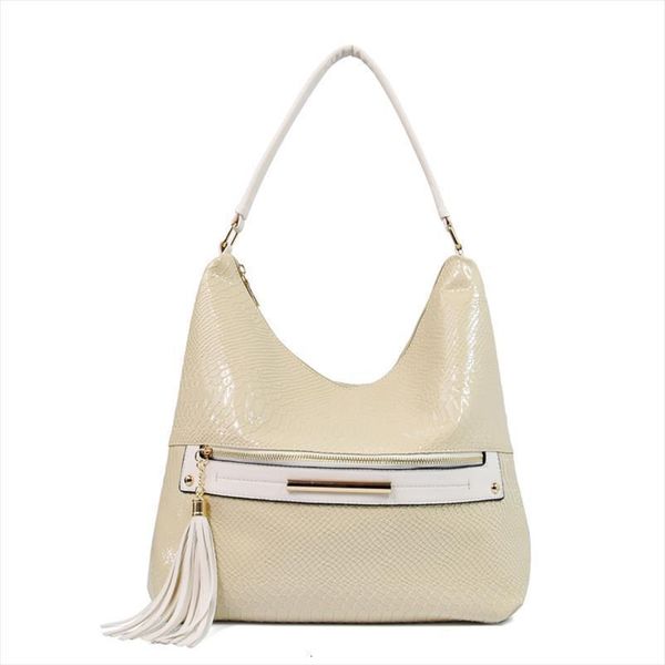 women tassel pu leather hobos shoulder bags designer snake pattern large handle tote zipper bag handbags for ladies
women tassel pu leather hobos shoulder bags designer snake pattern large handle tote zipper bag handbags for ladies