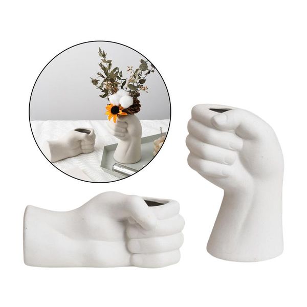 vases creative white ceramic flower nordic hand shape vase sculpture shelf deskplant pot modern home office art decor gifts
vases creative white ceramic flower nordic hand shape vase sculpture shelf deskplant pot modern home office art decor gifts