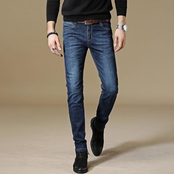 men's jeans jeans, feet pants, autumn and winter models, stretch self-cultivation, trendy brand korean style mid-waist small str, Blue
men's jeans jeans, feet pants, autumn and winter models, stretch self-cultivation, trendy brand korean style mid-waist small str, Blue