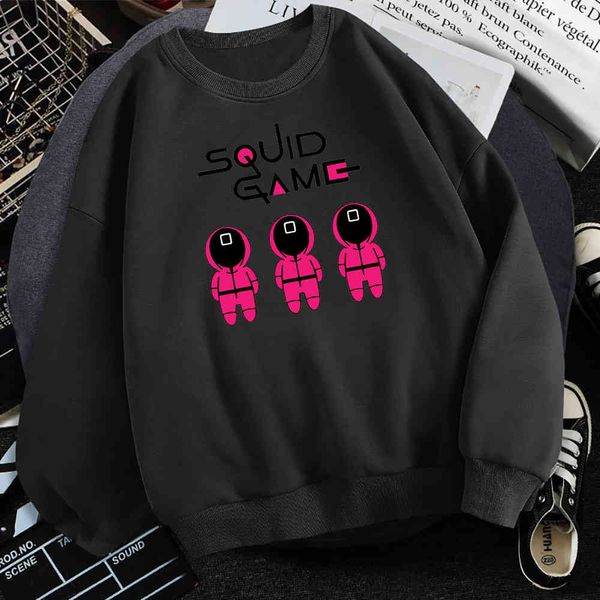squid embossed men's sweatshirts, crew neck sweaters, korean fashion, tv characters, cartoon hoodi, loose harajuku cloth, wool sweaters, Black
squid embossed men's sweatshirts, crew neck sweaters, korean fashion, tv characters, cartoon hoodi, loose harajuku cloth, wool sweaters, Black