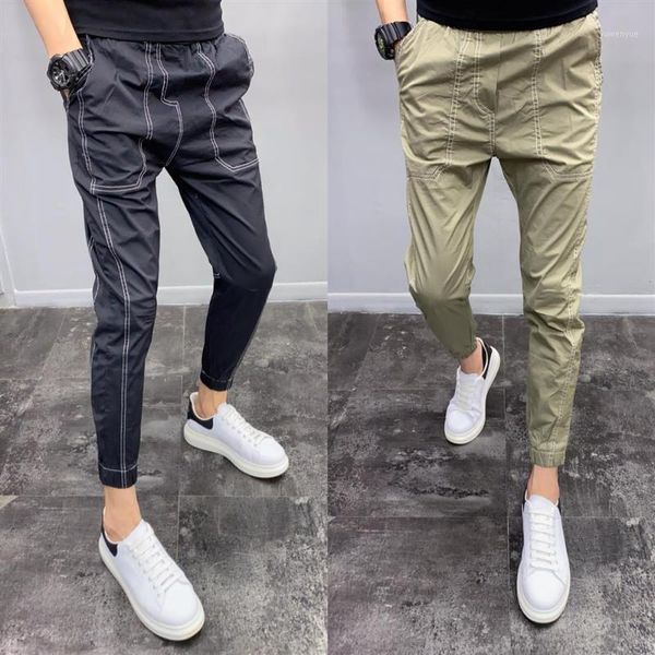 men's pants idopy fashion men`s harem joggers ankle length elastic waist korean loose fit drawstring solid street hip hop for man, Black
men's pants idopy fashion men`s harem joggers ankle length elastic waist korean loose fit drawstring solid street hip hop for man, Black