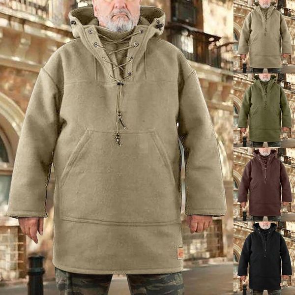 men's hoodies & sweatshirts casual fleece plush winter thickness long sleeves sweatshirt coat man loose tracksuit jacket plus size swea, Black
men's hoodies & sweatshirts casual fleece plush winter thickness long sleeves sweatshirt coat man loose tracksuit jacket plus size swea, Black