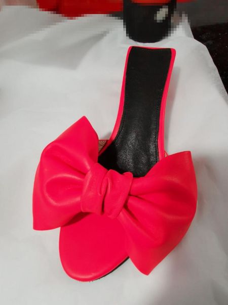 summer girls ' white dots big bow ties slippers sandals woman fish toe 4 cm low heels butterfly knots slip on slide shoes, Black
summer girls ' white dots big bow ties slippers sandals woman fish toe 4 cm low heels butterfly knots slip on slide shoes, Black