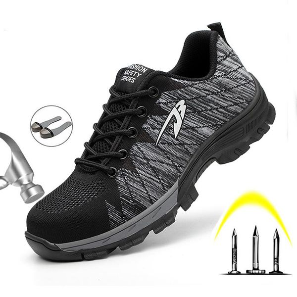 boots men safety shoes breathable work for protective steel toe cap indestructible construction, Black
boots men safety shoes breathable work for protective steel toe cap indestructible construction, Black