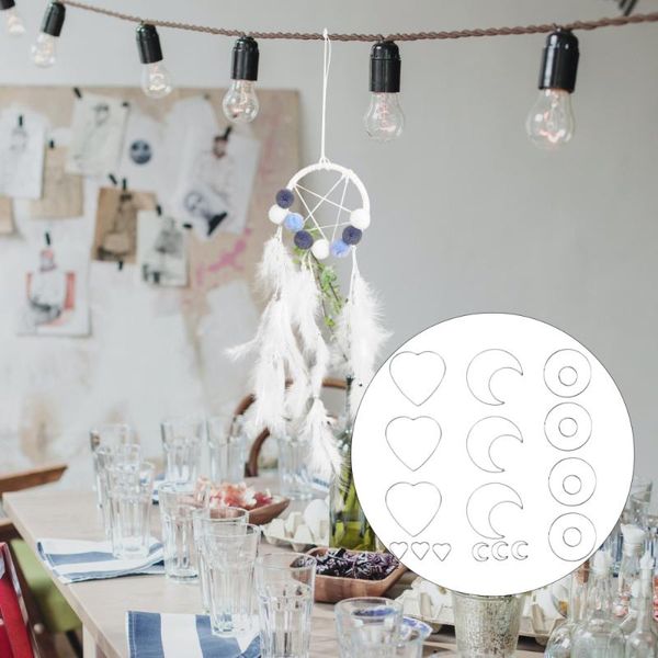 decorative objects & figurines 20pcs diy dream catcher hoops circle moon heart hoop ring hanging decor
decorative objects & figurines 20pcs diy dream catcher hoops circle moon heart hoop ring hanging decor