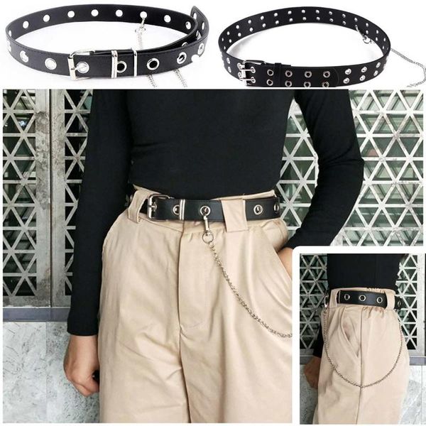 belts women punk chain fashion belt adjustable double/single row hole eyelet waistband with decorative 2021, Black;brown
belts women punk chain fashion belt adjustable double/single row hole eyelet waistband with decorative 2021, Black;brown