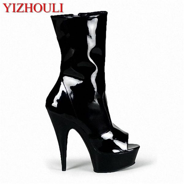 boots 15cm spring and summer arrival women's ultra high heels ankle peep toe pumps shoes ladies cool, Black
boots 15cm spring and summer arrival women's ultra high heels ankle peep toe pumps shoes ladies cool, Black