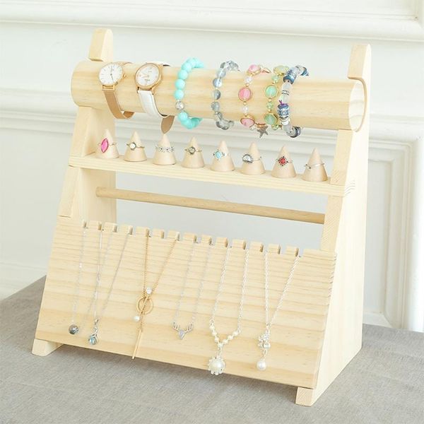 jewelry pouches, bags nangjiang detachable solid wood storage rack organizer hanging necklace bracelet display stand holder, Pink;blue
jewelry pouches, bags nangjiang detachable solid wood storage rack organizer hanging necklace bracelet display stand holder, Pink;blue
