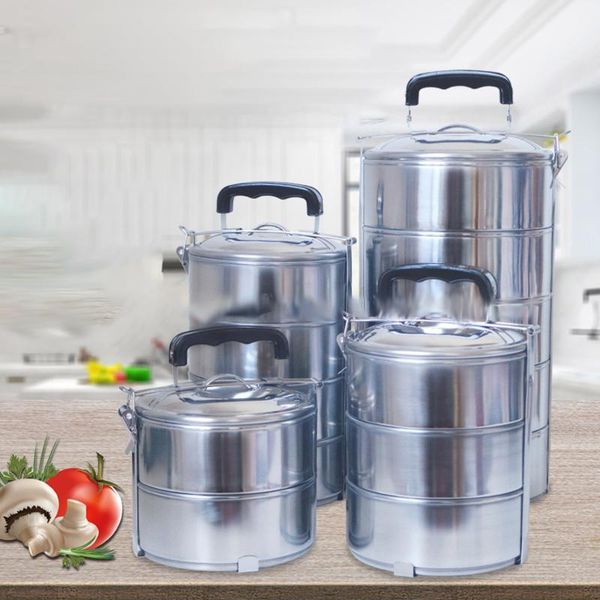 dinnerware sets kitchen box stainless steel with handle 2/3/4/5 layer outdoor portable camping sealed for kids children adults bento bo
dinnerware sets kitchen box stainless steel with handle 2/3/4/5 layer outdoor portable camping sealed for kids children adults bento bo