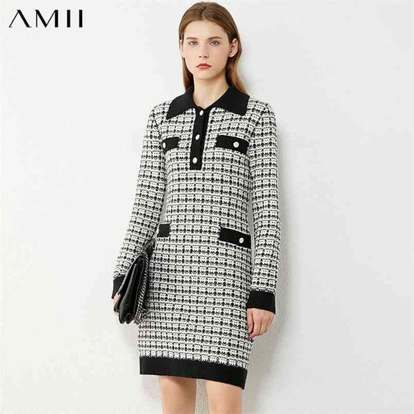 minimalism autumn winter dresses for women fashion tweed lapel full sleeve temperament sweater 12040970 210527, Black;gray
minimalism autumn winter dresses for women fashion tweed lapel full sleeve temperament sweater 12040970 210527, Black;gray