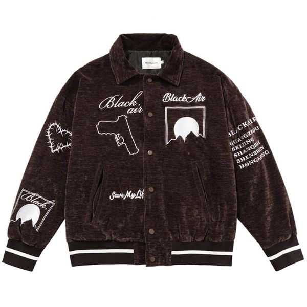 men's jackets male harajuku vintage loose jacket men women streetwear hip hop oversized turn dwon collar retro coats, Black;brown
men's jackets male harajuku vintage loose jacket men women streetwear hip hop oversized turn dwon collar retro coats, Black;brown