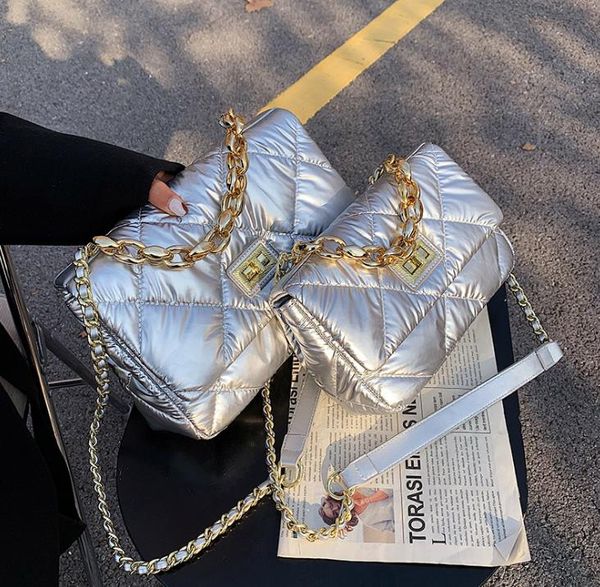 autumn/winter fashion down shoulder underarm bag women simple diamond chain lock messenger bags
autumn/winter fashion down shoulder underarm bag women simple diamond chain lock messenger bags