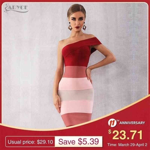 adyce new summer women one shoulder bandage dres sleeveless mid-calf bodycon club celebrity evening runway party dress 210325, Black;gray
adyce new summer women one shoulder bandage dres sleeveless mid-calf bodycon club celebrity evening runway party dress 210325, Black;gray