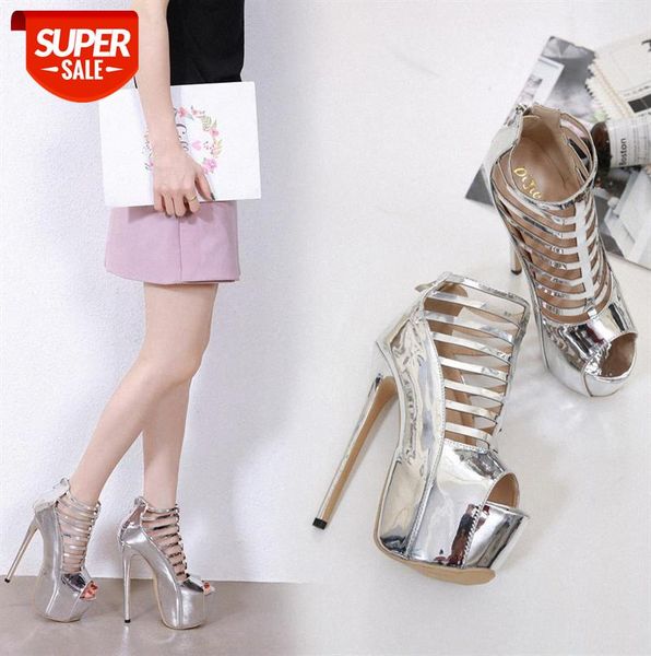 high heels european catwalk shiny personality hollow 16 cm are available for 40 #wz74, Black
high heels european catwalk shiny personality hollow 16 cm are available for 40 #wz74, Black