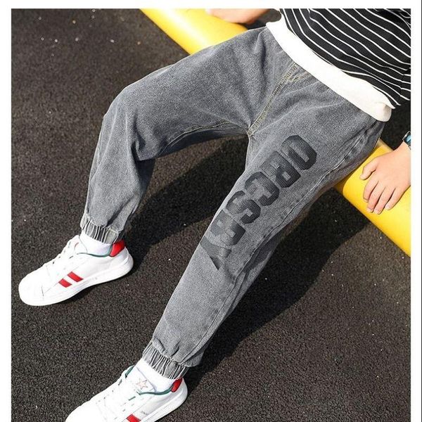 trousers boy bottoms spring autumn kids clothes fashion baby boys thin jeans ankle-tied pants, Blue
trousers boy bottoms spring autumn kids clothes fashion baby boys thin jeans ankle-tied pants, Blue