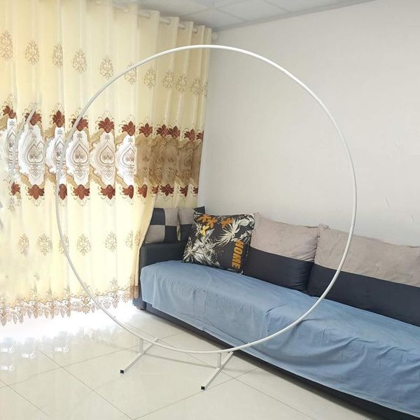 party decoration 2m wrought iron wedding mariage round backdrop arch stand birthday diy stage circle outdoor christmas frame
party decoration 2m wrought iron wedding mariage round backdrop arch stand birthday diy stage circle outdoor christmas frame