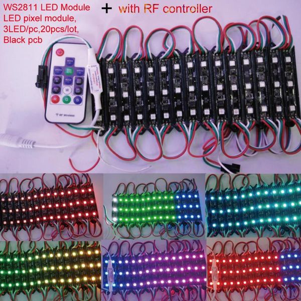 20pcs/lot dc12v ws1903 3 led module magic color light for decoration advertising backlighting waterproof ip65 with rf controller modules
20pcs/lot dc12v ws1903 3 led module magic color light for decoration advertising backlighting waterproof ip65 with rf controller modules