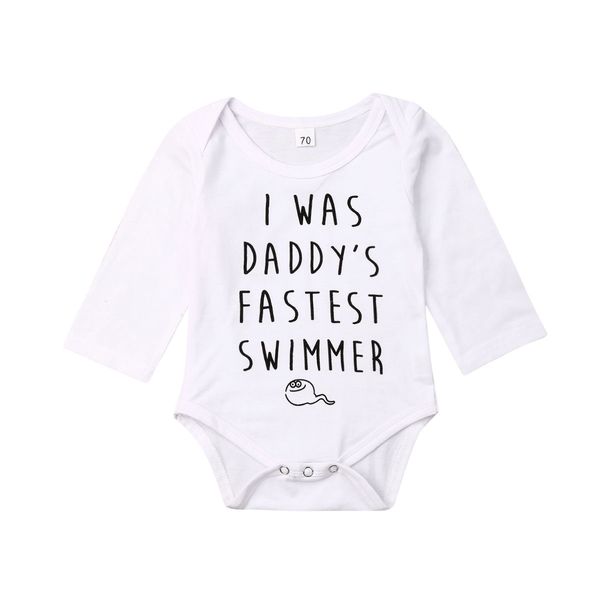 newborn 0-18m baby boy girl bodysuits clothes letter print long sleeve white casual bodysuit outfits
newborn 0-18m baby boy girl bodysuits clothes letter print long sleeve white casual bodysuit outfits