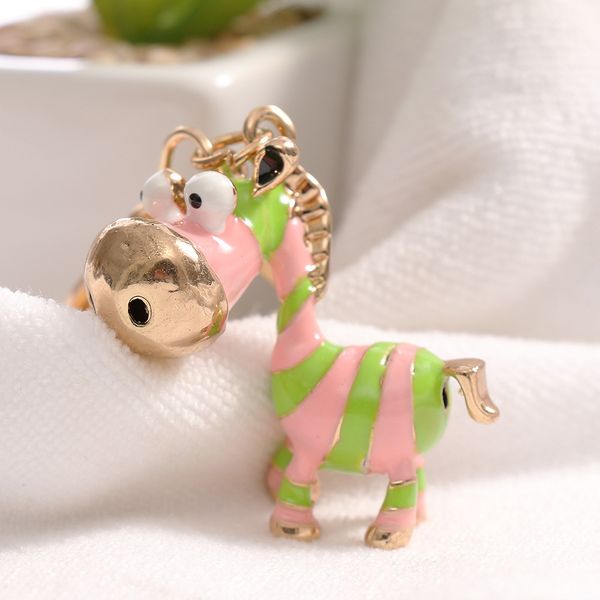 New cartoon pendant oil dripping donkey creative metal keychain cute enamel auto parts
New cartoon pendant oil dripping donkey creative metal keychain cute enamel auto parts