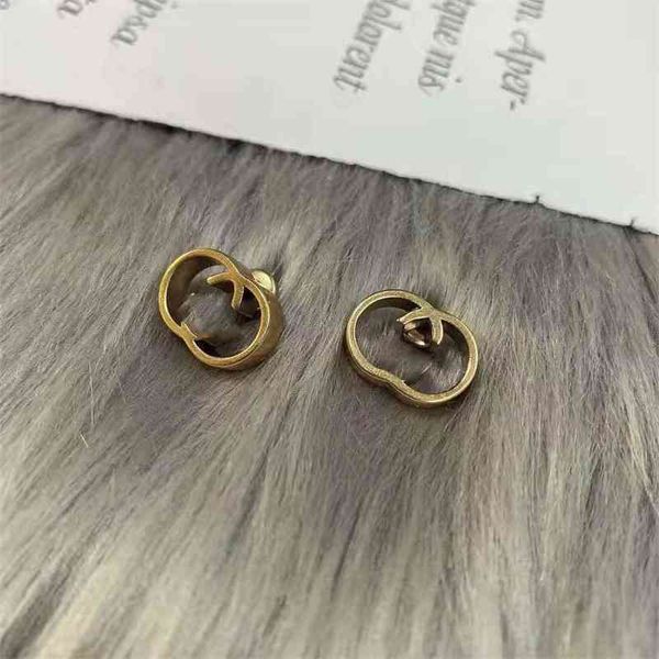 designer jewelry classic double letter earrings women's net red silver needle earrings fd49, Golden
designer jewelry classic double letter earrings women's net red silver needle earrings fd49, Golden