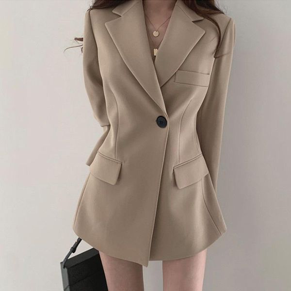women's suits & blazers spring color elegant blazer women jacket korean style loose v-neck long sleeve cardigan, White;black
women's suits & blazers spring color elegant blazer women jacket korean style loose v-neck long sleeve cardigan, White;black