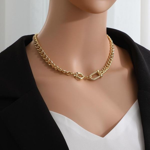 chokers timeless wonder fancy zirconia pave u linked choker necklace for women designer jewelry punk ins party gift egirl kpop date 1437, Golden;silver
chokers timeless wonder fancy zirconia pave u linked choker necklace for women designer jewelry punk ins party gift egirl kpop date 1437, Golden;silver