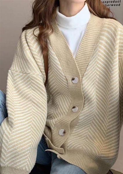 spring autumn winter striped women sweater v neck long sleeve casual basic cardigan warm loose knitted jacket ladies plus size, White;black
spring autumn winter striped women sweater v neck long sleeve casual basic cardigan warm loose knitted jacket ladies plus size, White;black