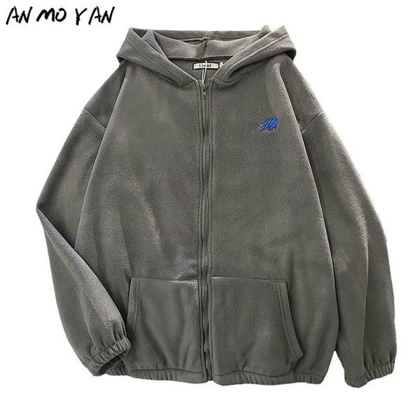 winter women's hoodie autumn korean fashion animal embroidery printing loose plush zipper sweatshirt 211023, Black
winter women's hoodie autumn korean fashion animal embroidery printing loose plush zipper sweatshirt 211023, Black