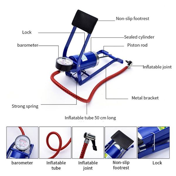 bike pumps high pressure foot pedal air pump bicycle inflator mtb road car inflatable for cycling tire mattress ball
bike pumps high pressure foot pedal air pump bicycle inflator mtb road car inflatable for cycling tire mattress ball