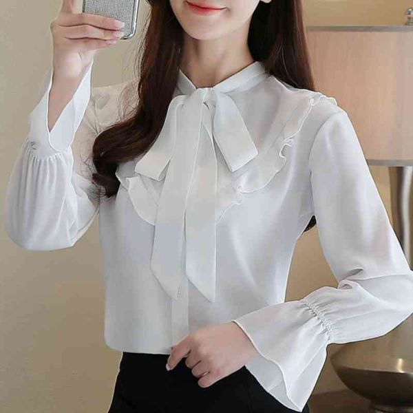 blusas mujer de moda spring ruffles chiffon blouse women white blouse long sleeve women shirts womens and blouses c418 210426
blusas mujer de moda spring ruffles chiffon blouse women white blouse long sleeve women shirts womens and blouses c418 210426