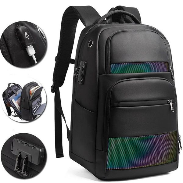 backpack usb external charge 15.6 inch lapmen's large business luminous men anti-theft waterproof travel rucksack
backpack usb external charge 15.6 inch lapmen's large business luminous men anti-theft waterproof travel rucksack