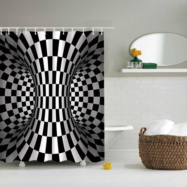 shower curtains 3d black and white vortex pattern bath curtain waterproof geometric screen printed for bathroom
shower curtains 3d black and white vortex pattern bath curtain waterproof geometric screen printed for bathroom