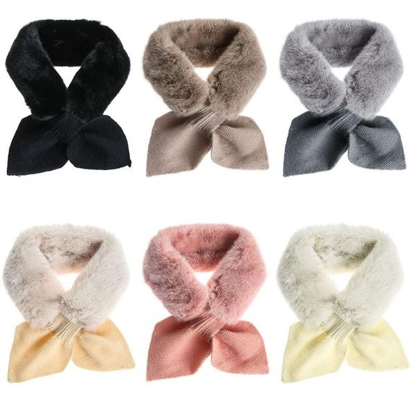 scarves cross knitted wool splicing scarf warm neck guard autumn winter faux fur windproof solid color, Blue;gray
scarves cross knitted wool splicing scarf warm neck guard autumn winter faux fur windproof solid color, Blue;gray