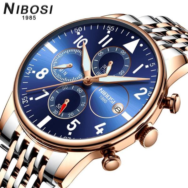 wristwatches nibosi men quartz watch watches military business waterproof wristwatch sports clock stainless steel, Slivery;brown
wristwatches nibosi men quartz watch watches military business waterproof wristwatch sports clock stainless steel, Slivery;brown