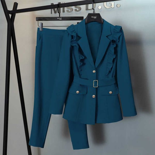 business two - piece set fashion suit female autumn style fried street suit jacket straight pants elegant 8121130 210927, White;black
business two - piece set fashion suit female autumn style fried street suit jacket straight pants elegant 8121130 210927, White;black