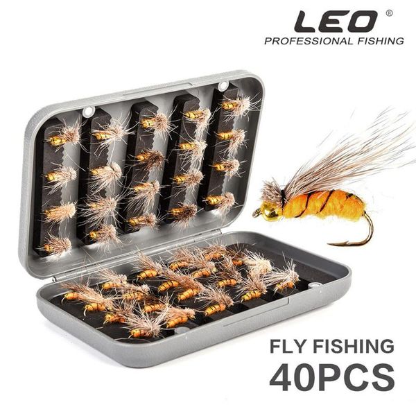 40pcs mosquito shape fishing lure baits set artificial insect fish hooks fishhook tackle plastic box
40pcs mosquito shape fishing lure baits set artificial insect fish hooks fishhook tackle plastic box