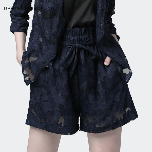 women's shorts fashion embroidered mesh 2021 women summer elastic waist wide leg pants loose plus size ladies korean short, White;black
women's shorts fashion embroidered mesh 2021 women summer elastic waist wide leg pants loose plus size ladies korean short, White;black