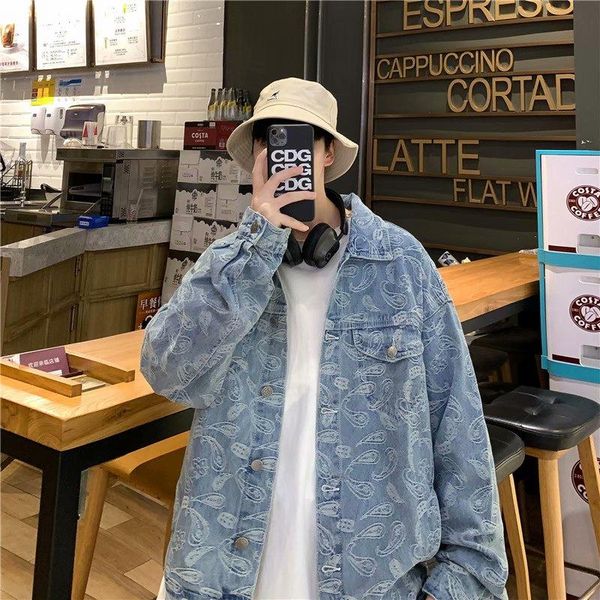 men's jackets casual jacket men style streetwear buttons denim hip hop varsity kpop clothes clothing bg50js, Black;brown
men's jackets casual jacket men style streetwear buttons denim hip hop varsity kpop clothes clothing bg50js, Black;brown