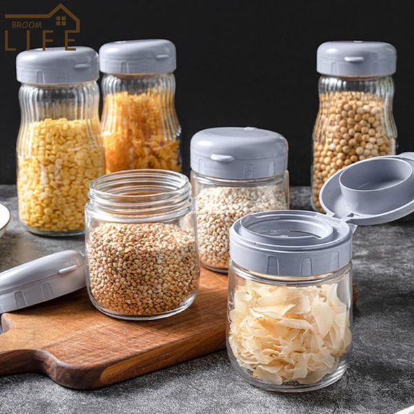 storage bottles & jars sealed glass jar food grade kitchen pickled vegetables grain and fruit container transparent moisture-proof refrigera
storage bottles & jars sealed glass jar food grade kitchen pickled vegetables grain and fruit container transparent moisture-proof refrigera