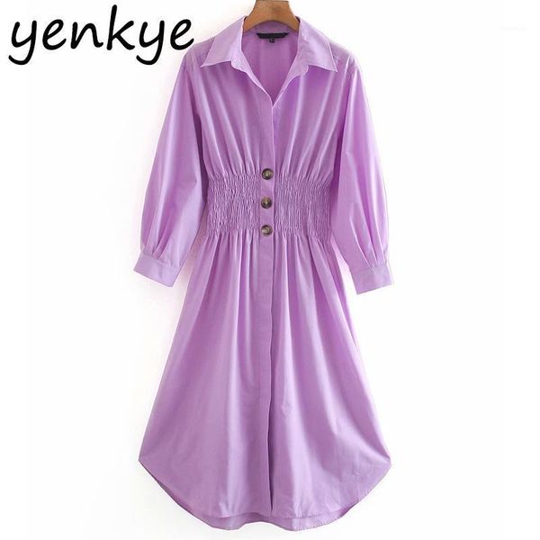 casual dresses vintage solid color dress women lapel collar long sleeve autumn fashion elastic waist a-line slim midi, Black;gray
casual dresses vintage solid color dress women lapel collar long sleeve autumn fashion elastic waist a-line slim midi, Black;gray