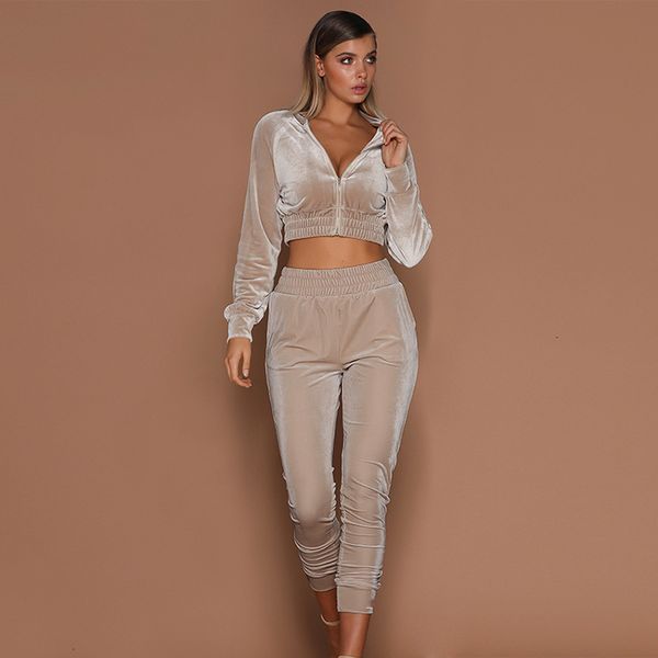 2021 senior luxury pant suit women 2021 autumn winter solid color zipper sweater sports trouserscasual polyester velvet 2piece set ladies pa, Gray
2021 senior luxury pant suit women 2021 autumn winter solid color zipper sweater sports trouserscasual polyester velvet 2piece set ladies pa, Gray