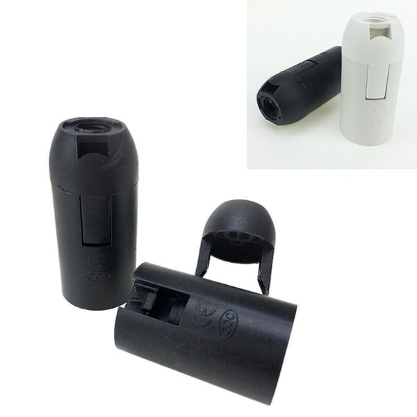 lamp holders & bases small screw e14 plastic socket light bulb holder white black
lamp holders & bases small screw e14 plastic socket light bulb holder white black
