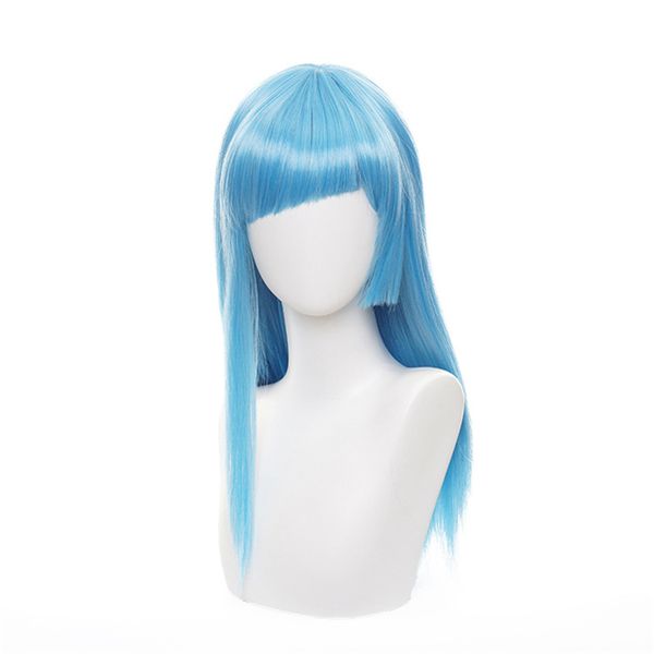 jujutsu kaisen miwa kasumi women light blue long straight wig cosplay costume heat resistant synthetic hair role play, Black
jujutsu kaisen miwa kasumi women light blue long straight wig cosplay costume heat resistant synthetic hair role play, Black