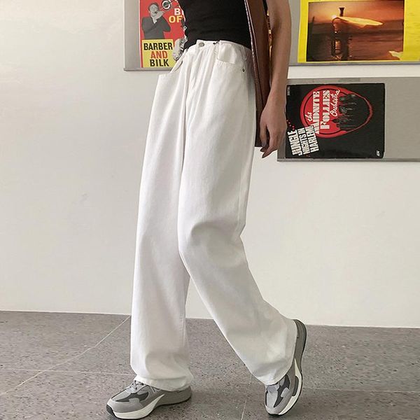 women's jeans wide leg denim pants for women high waist casual ladies baggy trousers full length loose streetwear female, Blue
women's jeans wide leg denim pants for women high waist casual ladies baggy trousers full length loose streetwear female, Blue
